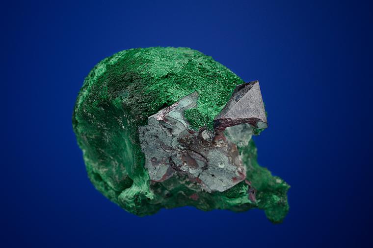 CUPRITE on MALACHITE